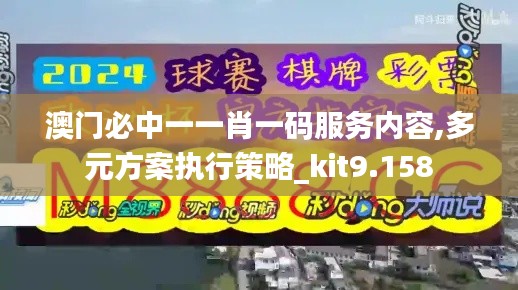 澳门必中一一肖一码服务内容,多元方案执行策略_kit9.158