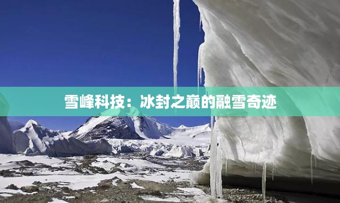 雪峰科技:冰封之巅的融雪奇迹