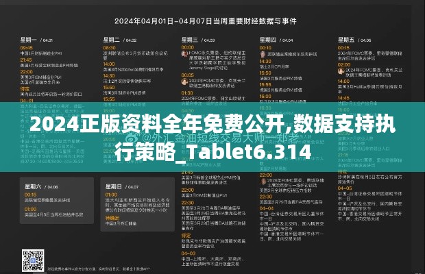 2024正版资料全年免费公开,数据支持执行策略_Tablet6.314