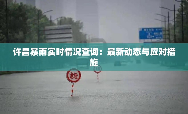 许昌暴雨实时情况查询:最新动态与应对措施