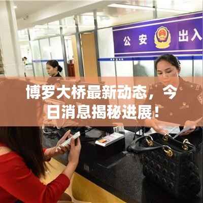 博罗大桥最新动态，今日消息揭秘进展！