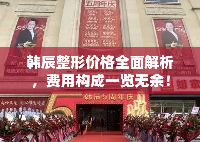 韩辰整形价格全面解析，费用构成一览无余！