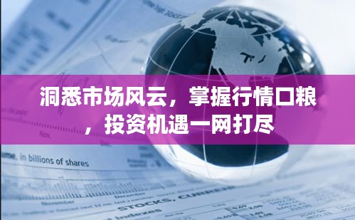 洞悉市场风云,掌握行情口粮,投资机遇一网打尽