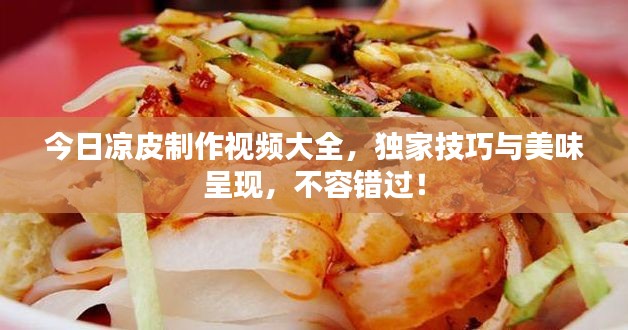 今日凉皮制作视频大全,独家技巧与美味呈现,不容错过!